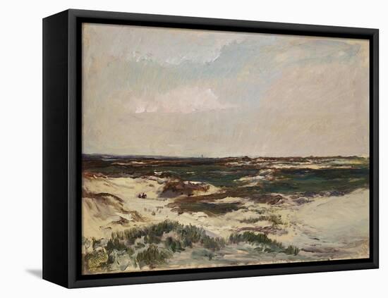 The Dunes at Camiers, 1871-Charles Francois Daubigny-Framed Stretched Canvas