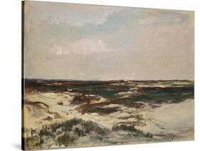 The Dunes at Camiers, 1871-Charles Francois Daubigny-Stretched Canvas