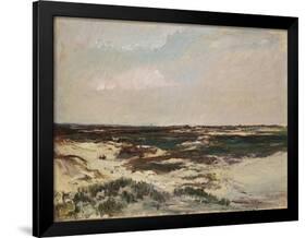 The Dunes at Camiers, 1871-Charles Francois Daubigny-Framed Giclee Print