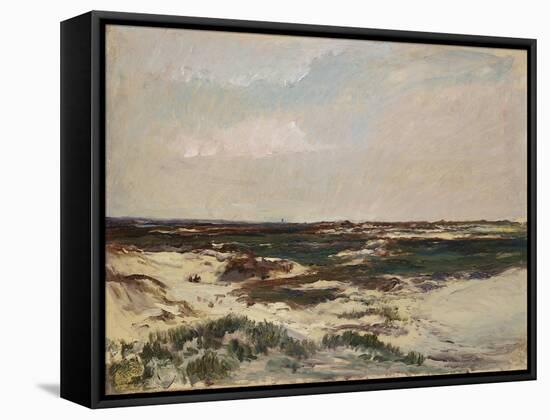 The Dunes at Camiers, 1871-Charles Francois Daubigny-Framed Stretched Canvas