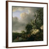 The Dunes Near Haarlem-Jacob Isaaksz. Or Isaacksz. Van Ruisdael-Framed Giclee Print