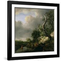 The Dunes Near Haarlem-Jacob Isaaksz. Or Isaacksz. Van Ruisdael-Framed Giclee Print