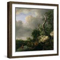 The Dunes Near Haarlem-Jacob Isaaksz. Or Isaacksz. Van Ruisdael-Framed Giclee Print