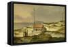 The Dunes of Helgoland, 1815-Joachim Faber-Framed Stretched Canvas