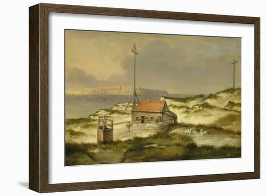 The Dunes of Helgoland, 1815-Joachim Faber-Framed Giclee Print