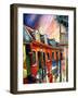 The Dungeon On Toulouse Street-Diane Millsap-Framed Art Print