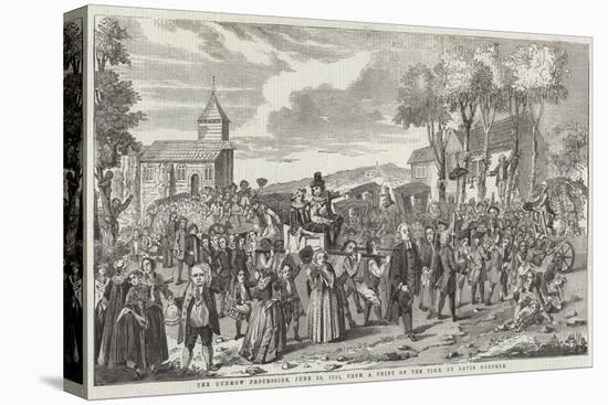 The Dunmow Procession, 20 June 1751-null-Stretched Canvas