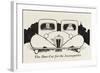 The Duo Car for the Incompatible-William Heath Robinson-Framed Art Print