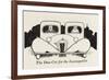 The Duo Car for the Incompatible-William Heath Robinson-Framed Art Print