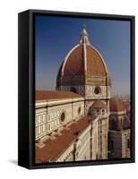 The Duomo (Cathedral), Florence, Unesco World Heritage Site, Tuscany, Italy, Europe-Roy Rainford-Framed Stretched Canvas