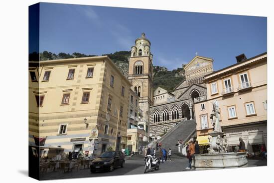 The Duomo Cattedrale Sant' Andrea in Amalfi-Martin Child-Stretched Canvas