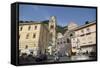 The Duomo Cattedrale Sant' Andrea in Amalfi-Martin Child-Framed Stretched Canvas