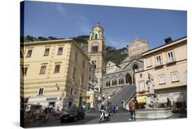 The Duomo Cattedrale Sant' Andrea in Amalfi-Martin Child-Stretched Canvas