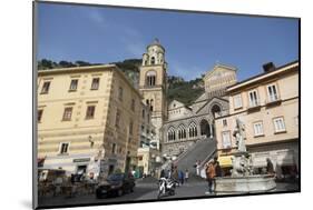 The Duomo Cattedrale Sant' Andrea in Amalfi-Martin Child-Mounted Photographic Print
