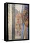 The Duomo, Detail from the Fresco in the Sala Dei Gigli, C1470 (Fresco)-Domenico Ghirlandaio-Framed Stretched Canvas