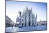 The Duomo Di Milano (Milan Cathedral), Milan, Lombardy, Italy, Europe-Julian Elliott-Mounted Photographic Print