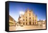 The Duomo Di Milano (Milan Cathedral), Milan, Lombardy, Italy, Europe-Julian Elliott-Framed Stretched Canvas