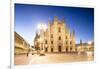 The Duomo Di Milano (Milan Cathedral), Milan, Lombardy, Italy, Europe-Julian Elliott-Framed Photographic Print