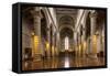 The Duomo di Orvieto, Orvieto, Umbria, Italy, Europe-Julian Elliott-Framed Stretched Canvas