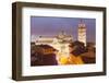 The Duomo Di Pisa and the Leaning Tower, Piazza Dei Miracolipisa, Tuscany, Italy, Europe-Julian Elliott-Framed Photographic Print