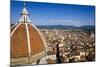 The Duomo dome from Giotto's Bell Tower, Florence, Tuscany, Italy-Russ Bishop-Mounted Photographic Print