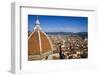 The Duomo dome from Giotto's Bell Tower, Florence, Tuscany, Italy-Russ Bishop-Framed Photographic Print