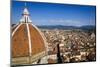 The Duomo dome from Giotto's Bell Tower, Florence, Tuscany, Italy-Russ Bishop-Mounted Photographic Print