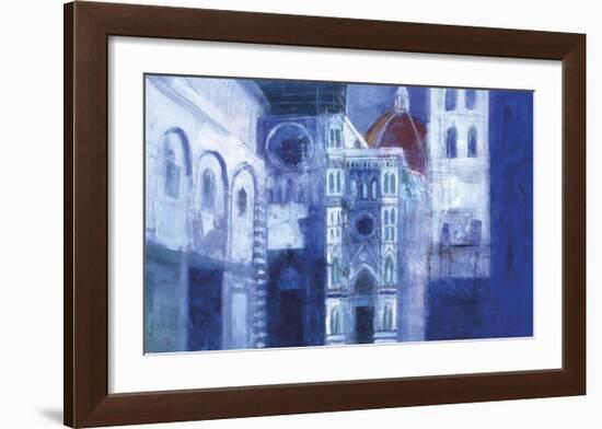 The Duomo, Florence-Ann Oram-Framed Premium Giclee Print