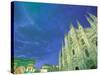 The Duomo, Lombardia, Milan, Italy-Walter Bibikow-Stretched Canvas