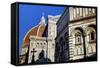 The Duomo of Florence with Evening Light-Terry Eggers-Framed Stretched Canvas