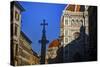 The Duomo of Florence with Evening Light-Terry Eggers-Stretched Canvas