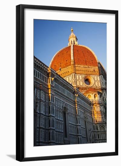 The Duomo of Florence with Evening Light-Terry Eggers-Framed Photographic Print