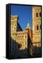 The Duomo of Florence with Evening Light-Terry Eggers-Framed Stretched Canvas