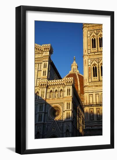 The Duomo of Florence with Evening Light-Terry Eggers-Framed Premium Photographic Print