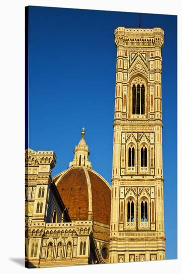 The Duomo of Florence with Evening Light-Terry Eggers-Stretched Canvas