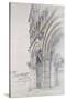 The Duomo of San Martino-John Ruskin-Stretched Canvas