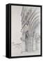 The Duomo of San Martino-John Ruskin-Framed Stretched Canvas