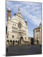 The Duomo Santa Maria Assunta and Battistero, Cremona, Lombardy, Italy, Europe-James Emmerson-Mounted Photographic Print