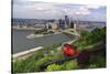 The Duquesne Incline, Pittsburgh, Pennsylvania-George Oze-Stretched Canvas