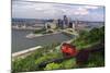 The Duquesne Incline, Pittsburgh, Pennsylvania-George Oze-Mounted Photographic Print