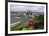 The Duquesne Incline, Pittsburgh, Pennsylvania-George Oze-Framed Photographic Print