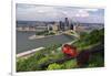 The Duquesne Incline, Pittsburgh, Pennsylvania-George Oze-Framed Photographic Print