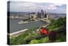 The Duquesne Incline, Pittsburgh, Pennsylvania-George Oze-Stretched Canvas