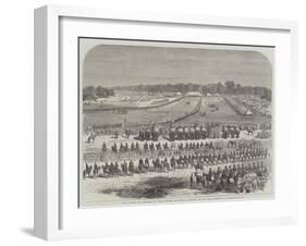 The Durbar, or Assembly of Native Princes and Nobles, Convened by Sir John Lawrence at Lahore-null-Framed Giclee Print