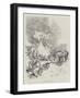 The Dust Devil in Camp-Amedee Forestier-Framed Giclee Print