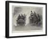 The Dust Fiend, a Motor-Car in a Country Road-John Charlton-Framed Giclee Print
