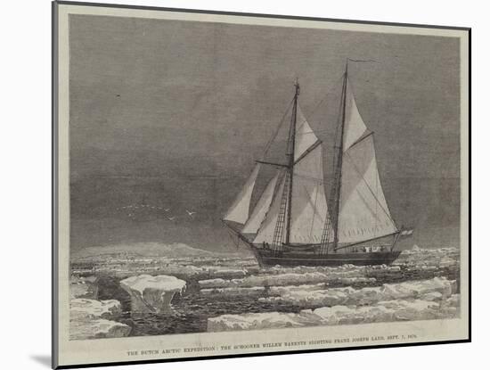 The Dutch Arctic Expedition-Walter William May-Mounted Giclee Print