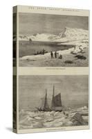 The Dutch Arctic Expedition-Walter William May-Stretched Canvas