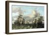 The Dutch Fleet of the India Company, 1675-Ludolf Backhuysen-Framed Giclee Print