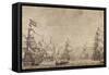 The Dutch Fleet under Sail-Willem Van De Velde the Elder-Framed Stretched Canvas